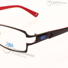 NBA黑色時尚運動款金屬鏡架514 1 吸盤 科技與潮流的球場融合